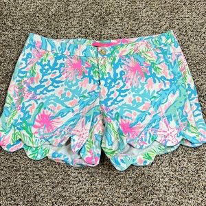 LILLY PULITZER ✨ scallop shorts